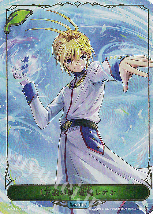 〔正義の風〕蒼龍レオン