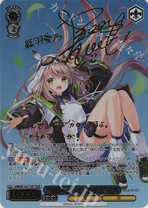 “空から降ってくる少女”愛乃(サイン入り)